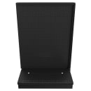 Imageworks C03DSA54B Planniq Core® Black Dual Sided Add-On Gondola Merchandiser - 36 11/16"L x 37 7/16"W x 54"H thumbnail 3