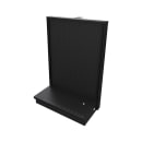 Imageworks C03ECD54B Planniq Core® Black Single Sided End Cap Gondola Merchandiser - 37 13/16"L x 26 3/8"W x 54"H thumbnail 2