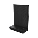 Imageworks C03SSA54B Planniq Core® Black Single Sided Add-On Gondola Merchandiser - 37 11/16"L x 20 11/16"W x 54"H thumbnail 2