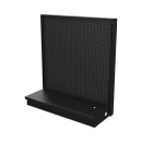 Imageworks C04SSS54B Planniq Core® Black Single Sided Starter Gondola Merchandiser - 49 11/16"L x 20 11/16"W x 54"H thumbnail 2