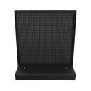 Imageworks C04SSS54B Planniq Core® Black Single Sided Starter Gondola Merchandiser - 49 11/16"L x 20 11/16"W x 54"H thumbnail 3