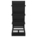 Imageworks S023060BW Planniq Strong® 4 Shelf Beer Cave Cooler Starter Shelving Unit - 26 3/4"L x 34"W x 60"H thumbnail 3