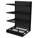 Imageworks S033060BW Planniq Strong® 4 Shelf Beer Cave Cooler Starter Shelving Unit - 37 3/4"L x 34"W x 60"H thumbnail 2