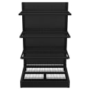 Imageworks S033060BW Planniq Strong® 4 Shelf Beer Cave Cooler Starter Shelving Unit - 37 3/4"L x 34"W x 60"H thumbnail 3