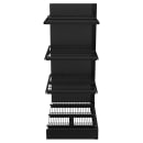 Imageworks SA023060BW Planniq Strong® 4 Shelf Beer Cave Cooler Add-On Shelving Unit - 26 3/4"L x 34"W x 60"H thumbnail 3