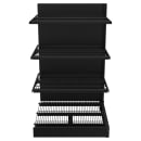 Imageworks SA033060BW Planniq Strong® 4 Shelf Beer Cave Cooler Add-On Shelving Unit - 37 3/4"L x 34"W x 60"H thumbnail 3