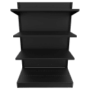 Imageworks SA042472BS Planniq Strong® 4 Shelf Beer Cave Cooler Add-On Shelving Unit - 50 3/4"L x 28"W x 72"H thumbnail 3