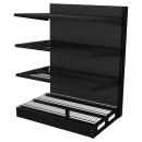 Imageworks SA043060BW Planniq Strong® 4 Shelf Beer Cave Cooler Add-On Shelving Unit - 49 3/4"L x 34"W x 60"H thumbnail 2