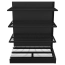 Imageworks SA043060BW Planniq Strong® 4 Shelf Beer Cave Cooler Add-On Shelving Unit - 49 3/4"L x 34"W x 60"H thumbnail 3