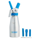 Whip-It! 1/2 liter Whipped Cream Dispenser w/ (3) Nozzles, Stainless Steel, Silver (DC-SPEC-H01S) thumbnail 2