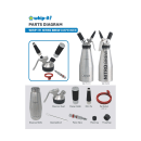 Whip-It! Nitro Brew Dispenser - Stainless Steel, Silver (DF-NBREW-L01S) thumbnail 5