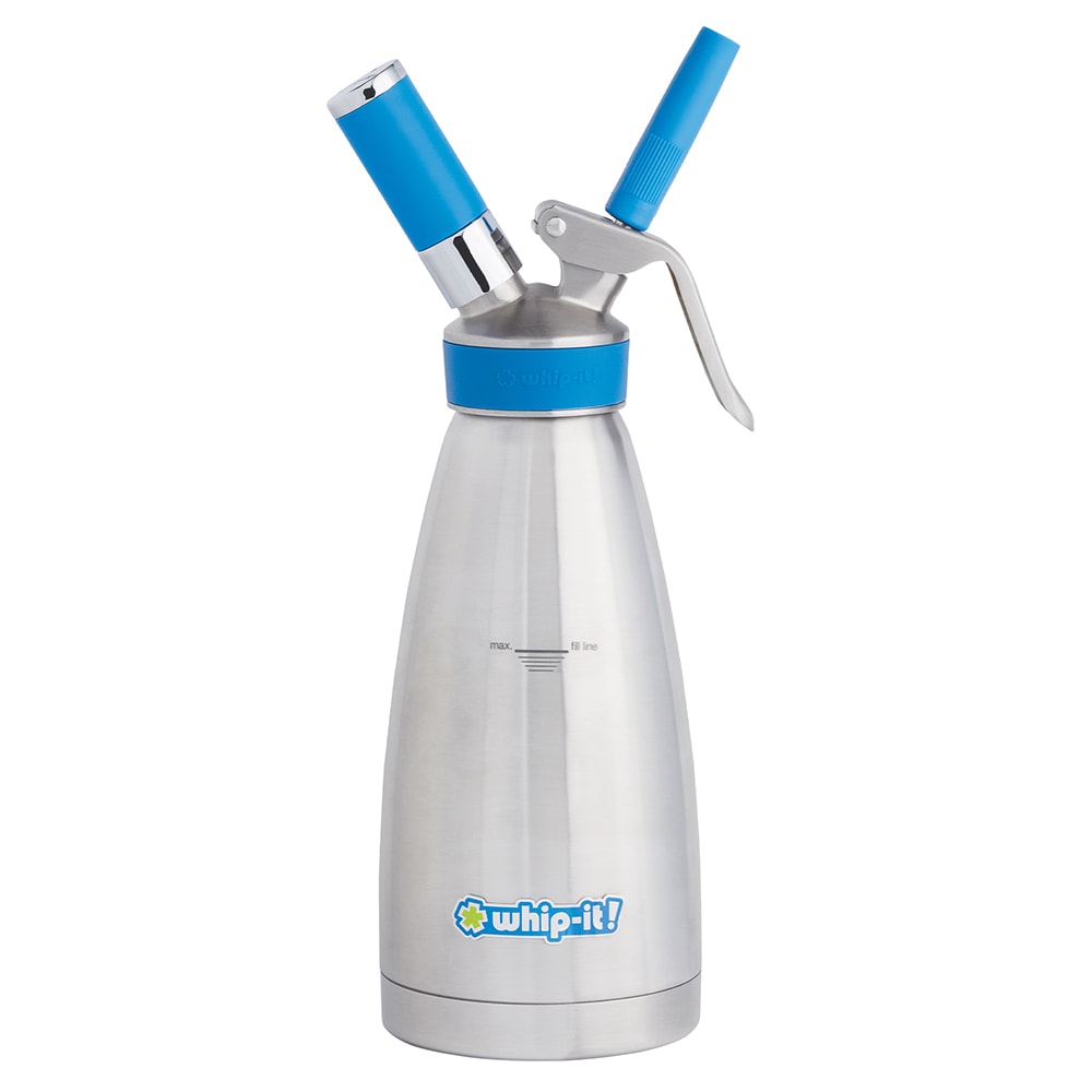Whip-It! 1/2 liter Thermal Dispenser - Stainless Steel, Silver (DT-PRO-H01S)