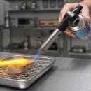 Whip-It! Butane Culinary Torch - Piezo Ignition, Adjustable Flame, Black (TC-BLWT-05) thumbnail 4