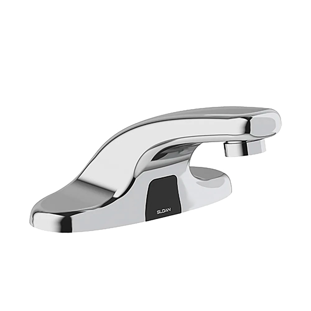 Sloan Optima® Deck Mount Electronic Faucet - 4" Centers, Fixed Spout, Battery Operated (3315025BT)