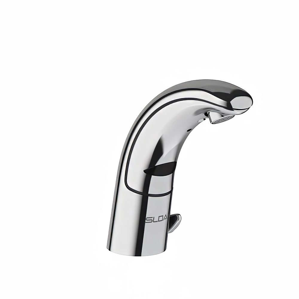 Sloan Deck Mount Electronic Faucet - Single Hole, Fixed Spout, Battery Operated (3335001)