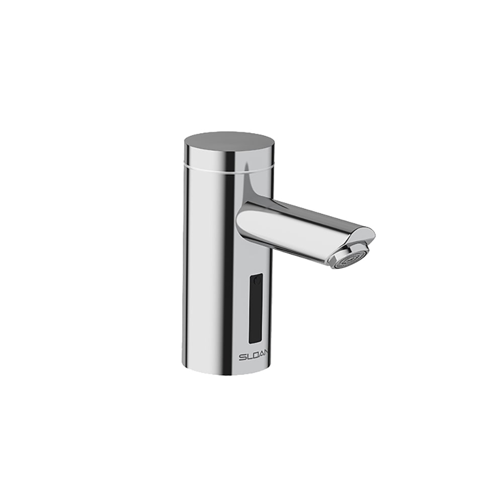 Sloan Optima® Deck Mount Electronic Faucet - Single Hole, Fixed Spout, Hardwired, Chrome (3335050)