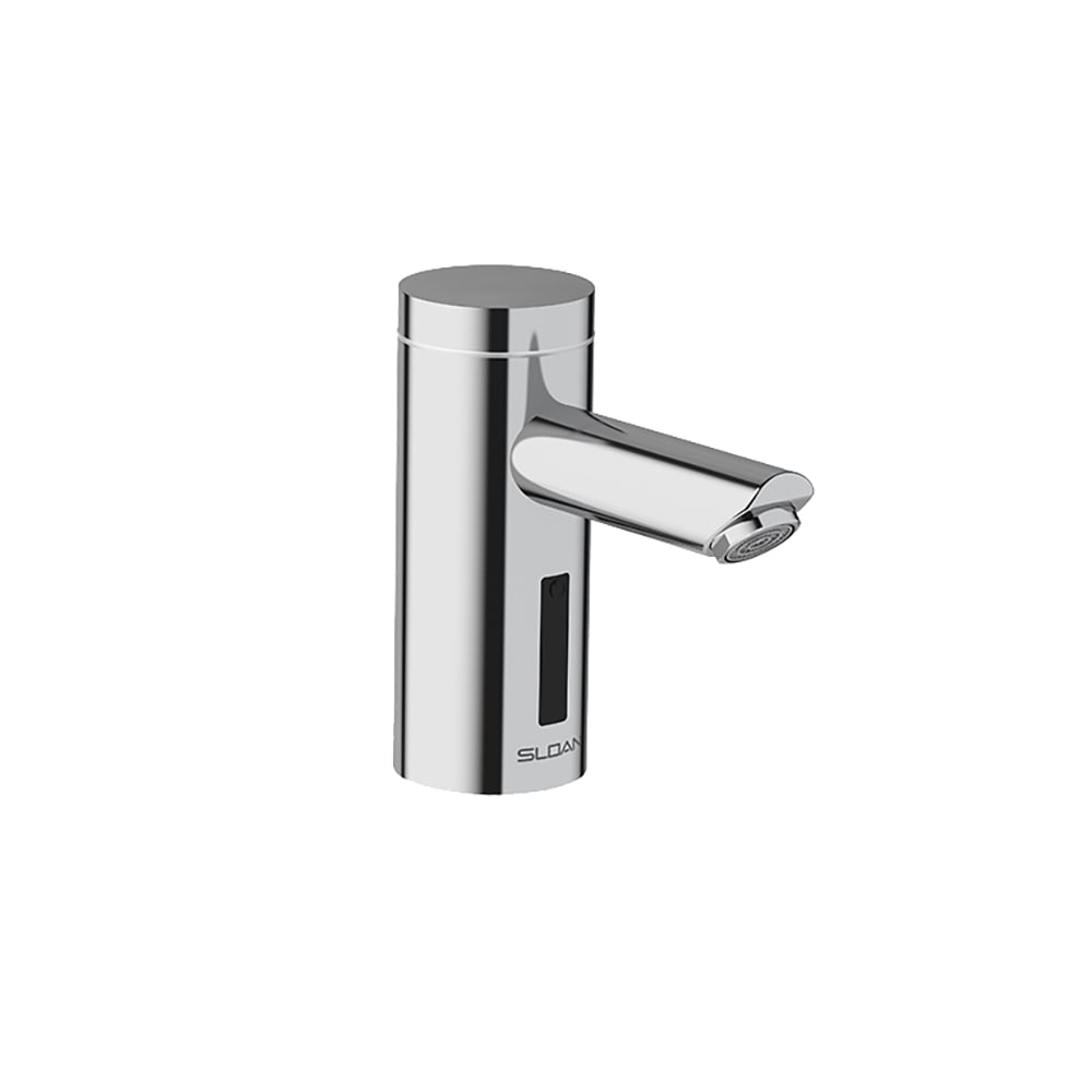 Sloan Optima® Deck Mount Electronic Faucet - Single Hole, Fixed Spout, Hardwired, Chrome (3335051)