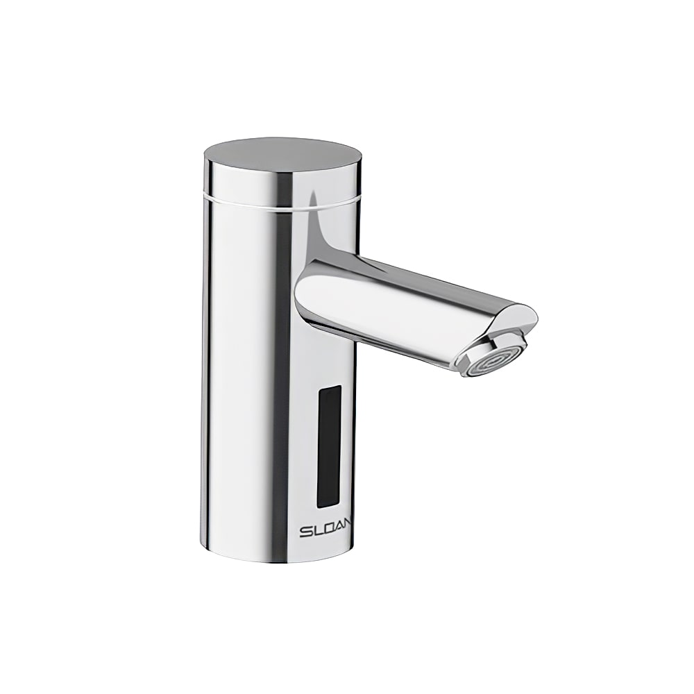 Sloan Deck Mount Electronic Faucet - Single Hole, Fixed Spout, Battery Operated (3335060)