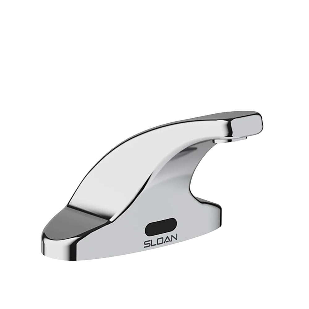 Sloan Deck Mount Electronic Faucet - 4" Centerset, Fixed Spout, Battery Operated (3362118)