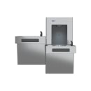Sloan DropSpot™ Wall Mount Bi Level Drinking Fountain w/ Bottle Filler - Refrigerated, Filtered (33820006) thumbnail 2