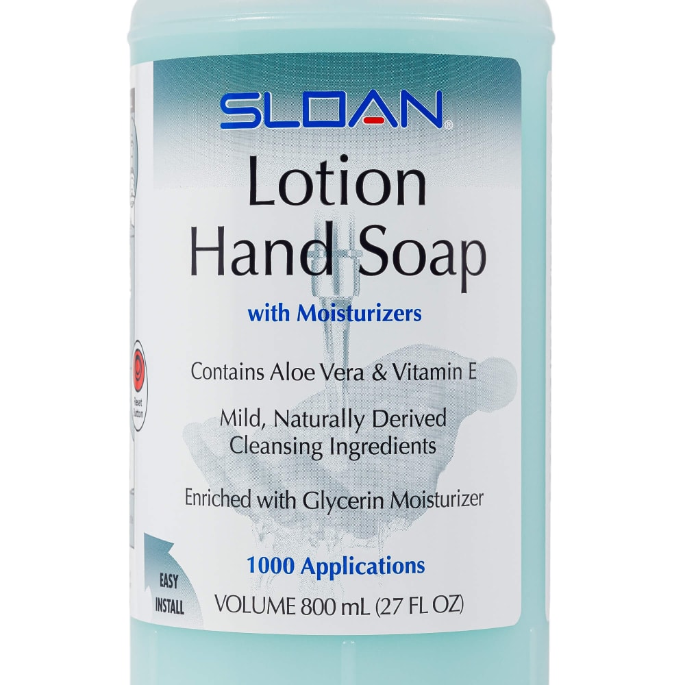 Sloan 800 ml Liquid Lotion Hand Soap Refill - Unscented (346017)