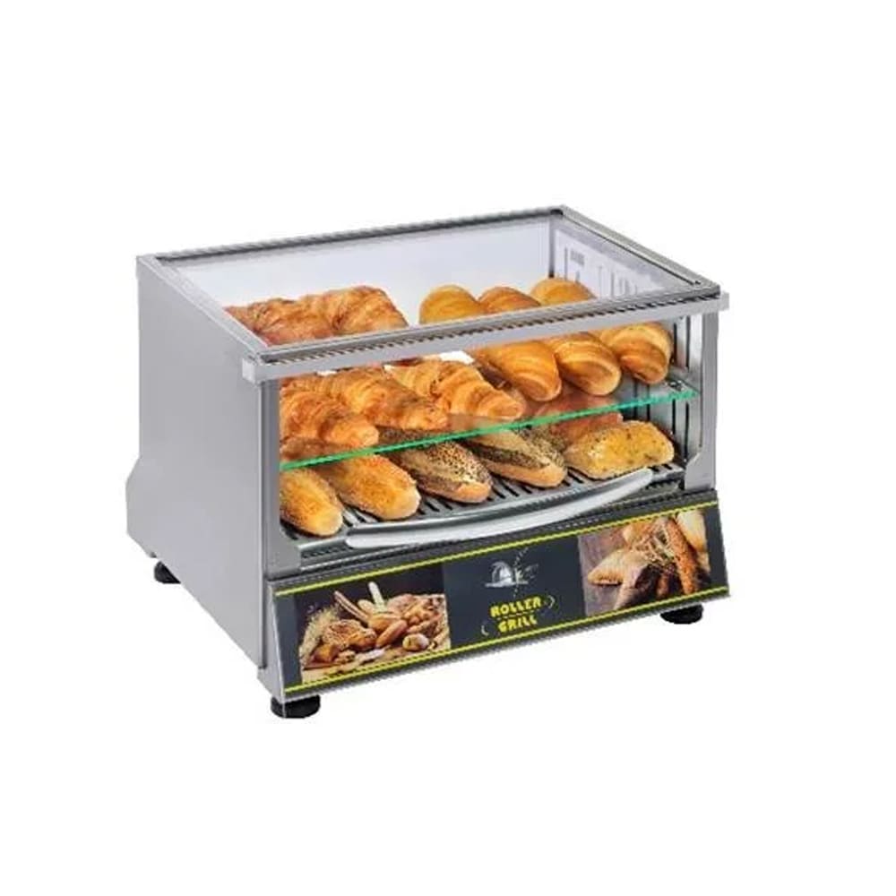 Equipex BW-30 21 3/4" Self Service Countertop Heated Display Case - (2) Levels, 120v