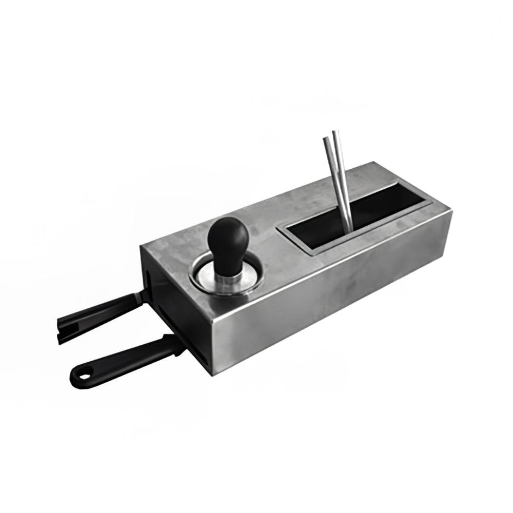 Equipex CK-3 Freestanding Crepe Kit w/ Water Vat & Batter Spreader, Stainless Casing