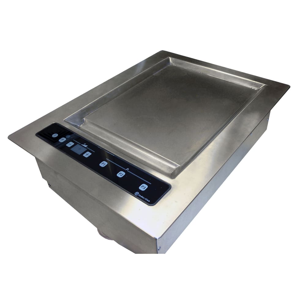 Equipex DGIC3000 17 1/3" Adventys Drop In Teppanyaki Griddle w/ Steel Plate - 208-240v/1ph