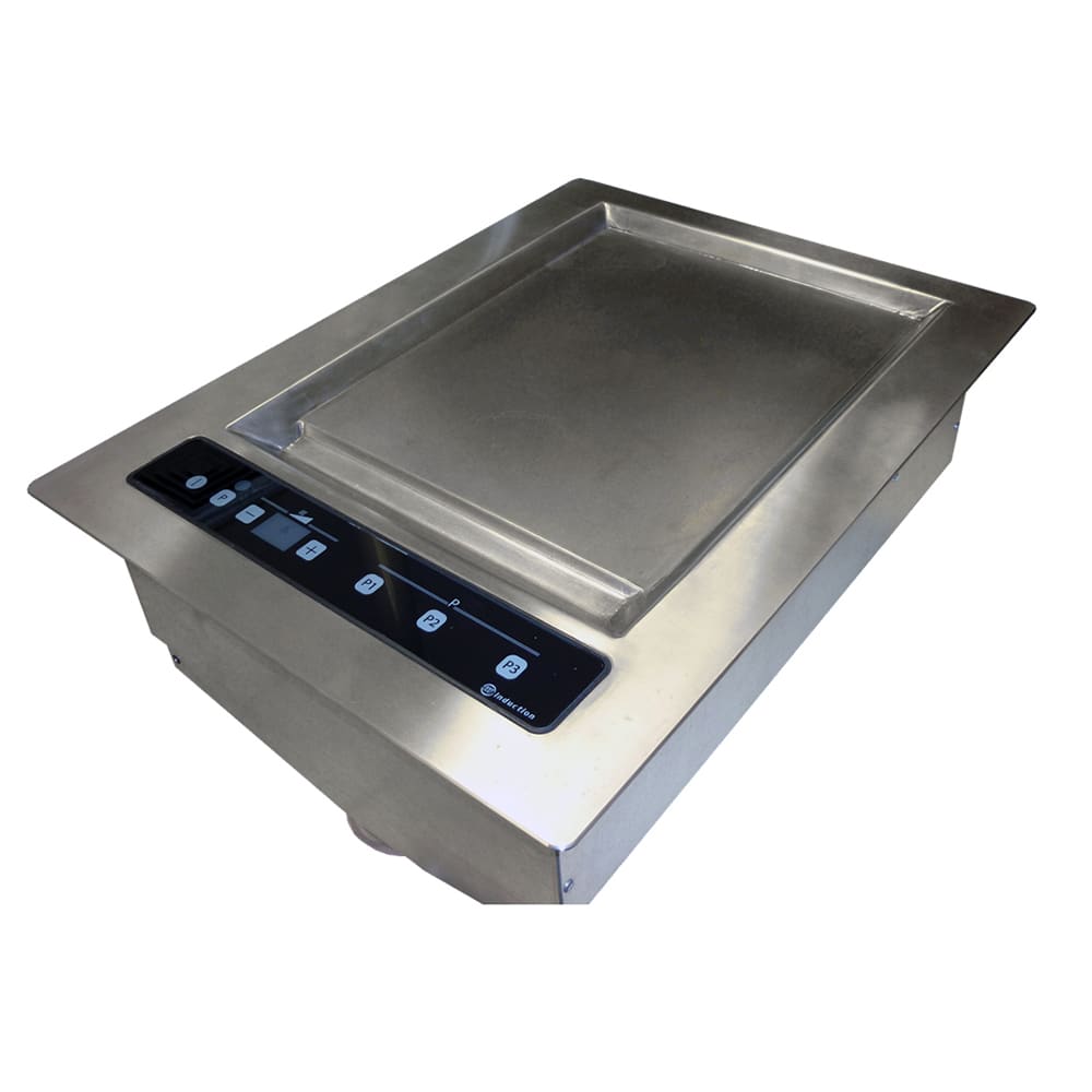 Equipex DGIC3600 17 1/3" Adventys Drop In Teppanyaki Griddle w/ Steel Plate - 208-240v/1ph