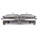 Equipex DIABLO Double Commercial Panini Press w/ Cast Iron Grooved Plates, 208-240v/1ph thumbnail 3