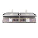 Equipex DIABLO PREMIUM Double Commercial Panini Press w/ Cast Iron Grooved Plates, 208-240v/1ph thumbnail 3
