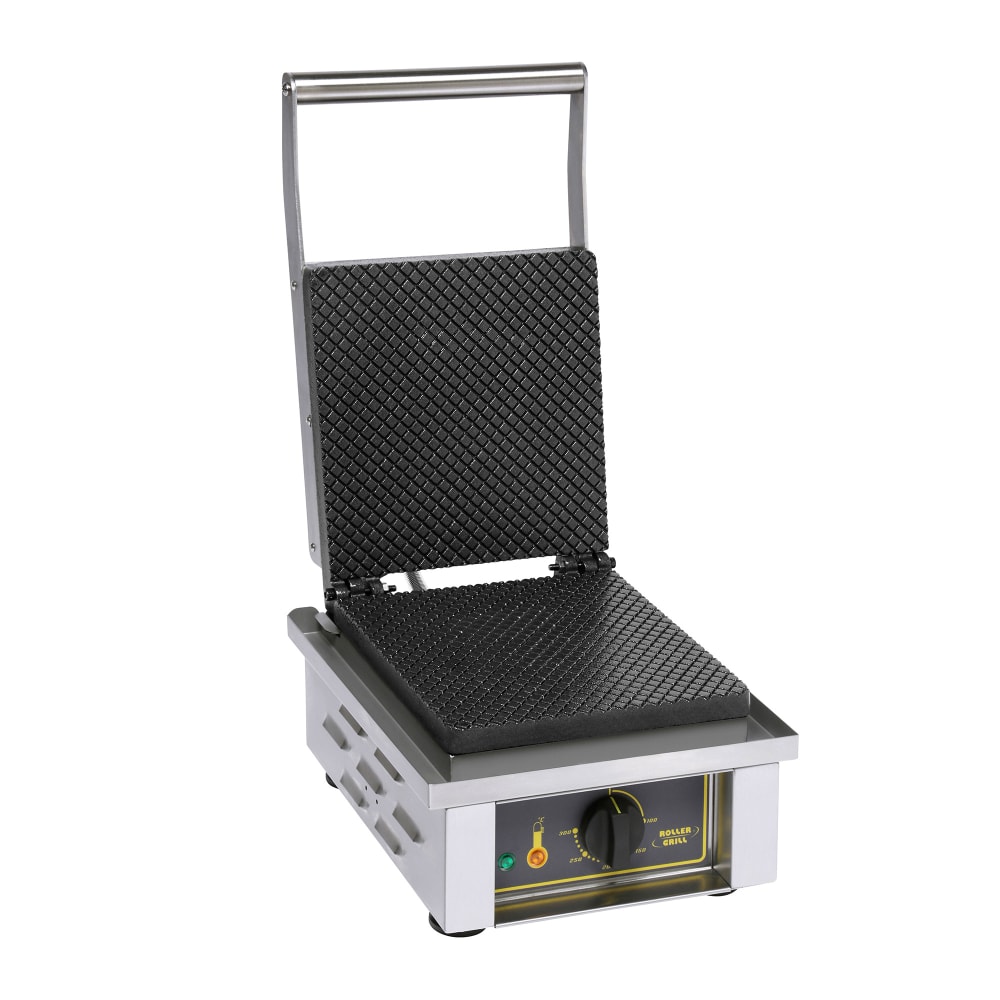 Equipex GES40 Sierra Single Waffle Cone Maker w/ 9 3/4" Square Grid & Drip Tray - Stainless, 208-240v/1ph
