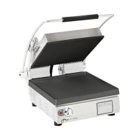 Equipex PANINI XL Single Commercial Panini Press w/ Cast Iron Grooved Plates, 208-240v/1ph thumbnail 10