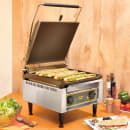 Equipex PANINI XL/1 Single Commercial Panini Press w/ Cast Iron Grooved & Smooth Plates, 120v thumbnail 8