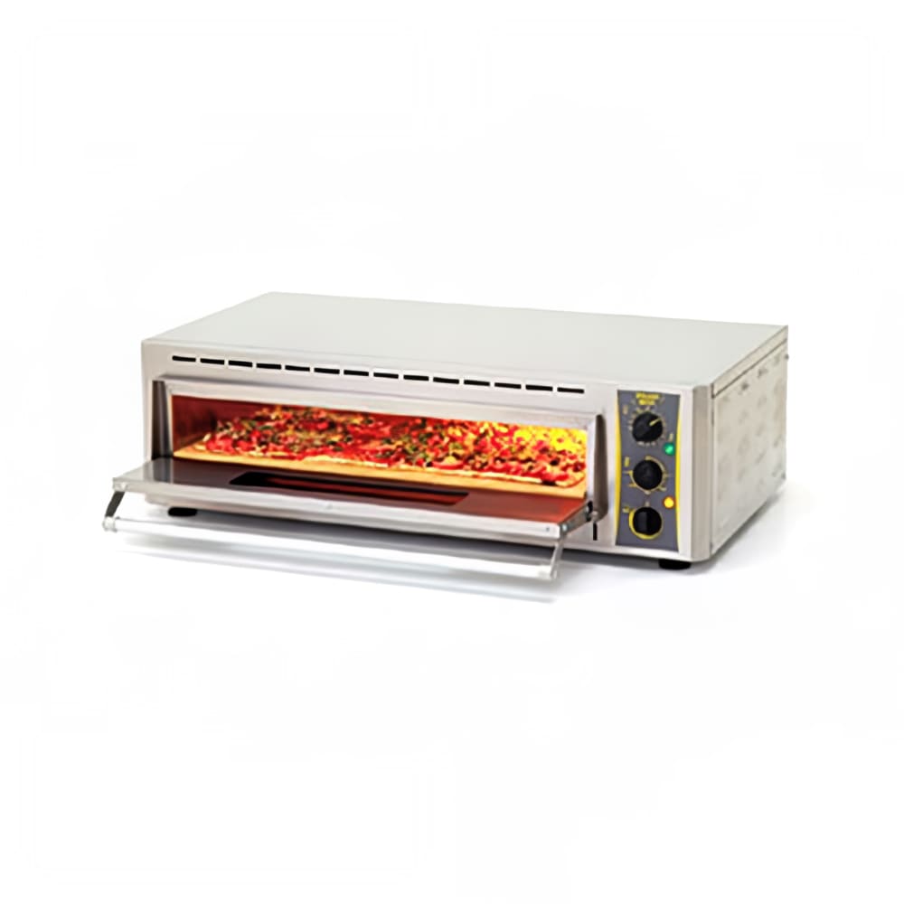 Equipex PZ-4302D Sodir Countertop Single Pizza Deck Oven - 208-240v