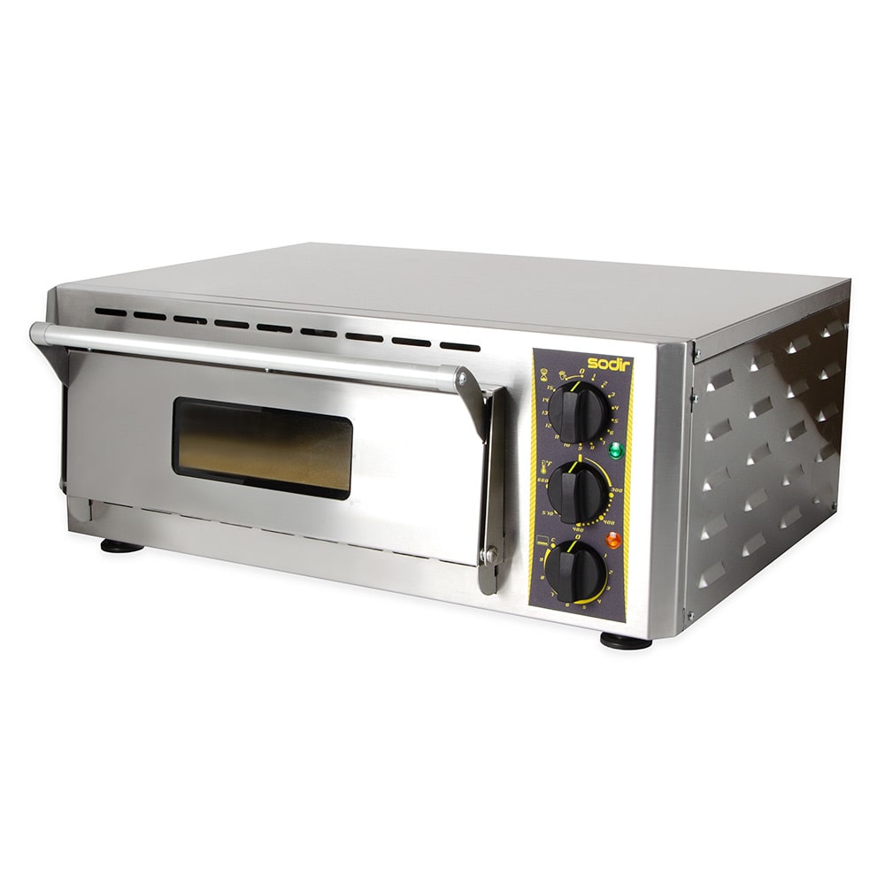 Equipex PZ-430S Sodir Countertop Single Pizza Deck Oven - 120v