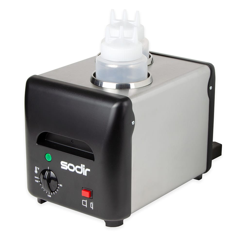 Equipex WI-2 Freestanding Toppings Dispenser w/ (2) Squeeze Bottles, 120v