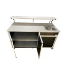 Monsam Enterprises 66" Food Cart w/ 5 1/2"D Sink & Serving Shelf (FSC-02) thumbnail 4
