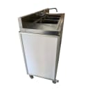 Monsam Enterprises 38"H Portable Sink w/ (3) 10"D Bowls, Hot & Cold Water (NS-003DB) thumbnail 17