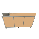 Monsam Enterprises 38"H Portable Sink w/ (1) 5" Bowl & (3) 10"D Bowls, Hot & Cold Water (NS-004DB) thumbnail 14
