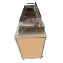 Monsam Enterprises 38"H Portable Sink w/ (1) 5" Bowl & (3) 10"D Bowls, Hot & Cold Water (NS-004DB) thumbnail 16