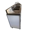 Monsam Enterprises 38"H Portable Sink w/ (1) 5" Bowl & (3) 10"D Bowls, Hot & Cold Water (NS-004DB) thumbnail 23