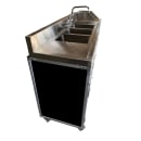Monsam Enterprises 38"H Portable Sink w/ (1) 5" Bowl & (3) 10"D Bowls, Hot & Cold Water (NS-004DB) thumbnail 3