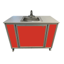 Monsam Enterprises 25"H Portable Sink w/ 5 1/2"D Bowl, Hot & Cold Water (NS-006) thumbnail 6