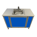Monsam Enterprises 30"H Portable Sink w/ 5"D Bowl, Hot & Cold Water (NS-007) thumbnail 2