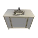 Monsam Enterprises 30"H Portable Sink w/ 5"D Bowl, Hot & Cold Water (NS-007) thumbnail 3