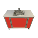 Monsam Enterprises 30"H Portable Sink w/ 5"D Bowl, Hot & Cold Water (NS-007) thumbnail 5