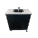 Monsam Enterprises 39 1/2"H Portable Sink w/ 10"D Bowl, Hot & Cold Water (NS-009) thumbnail 2