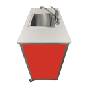 Monsam Enterprises 39 1/2"H Portable Sink w/ 10"D Bowl, Hot & Cold Water (NS-009) thumbnail 20