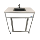 Monsam Enterprises 39 1/2"H Portable Sink w/ 10"D Bowl, Hot & Cold Water (NS-009) thumbnail 21